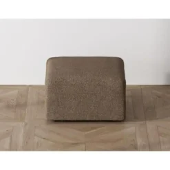 Merkloos Hioshop Cubic poef bruin