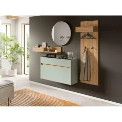 Merkloos Hioshop Drive wandkast wandplank 1 plank eiken decor