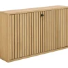 Hioshop Dylan schoenenkast 1 lade natuur