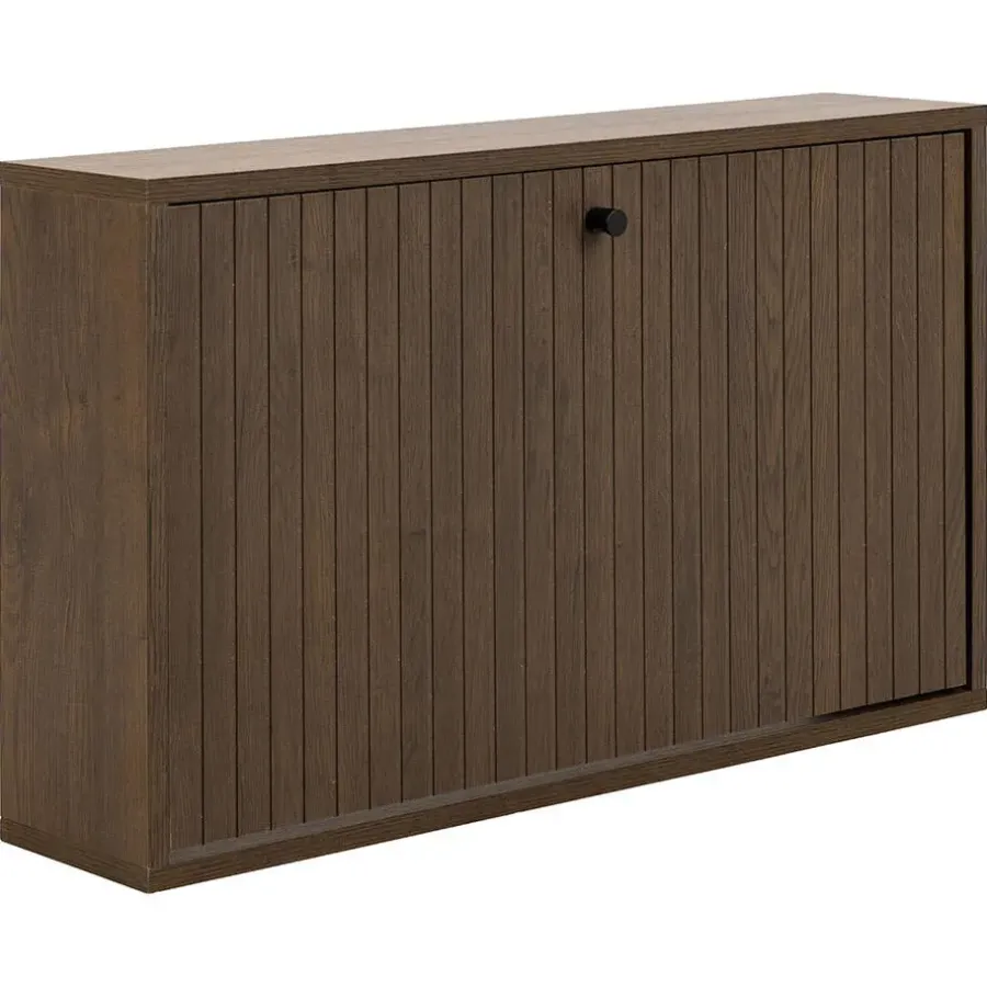 Schoenenkasten-Hioshop Dylan schoenenkast 1 lade grijs