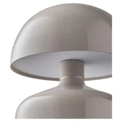 Bureaulampen|Bureaulampen-Merkloos Hioshop Elida bureaulamp oplaadbaar grijs