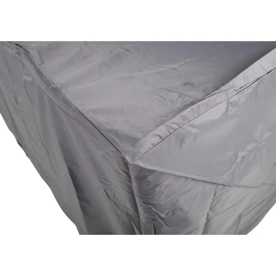 Tuinmeubelbeschermers-Merkloos Hioshop Furnco hoes voor tuinmeubelen 130 x 210 x 160 cm grijs