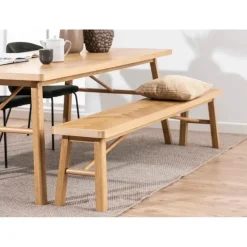 Eetkamerbanken-Hioshop Galdor bank Visgraat eiken decor