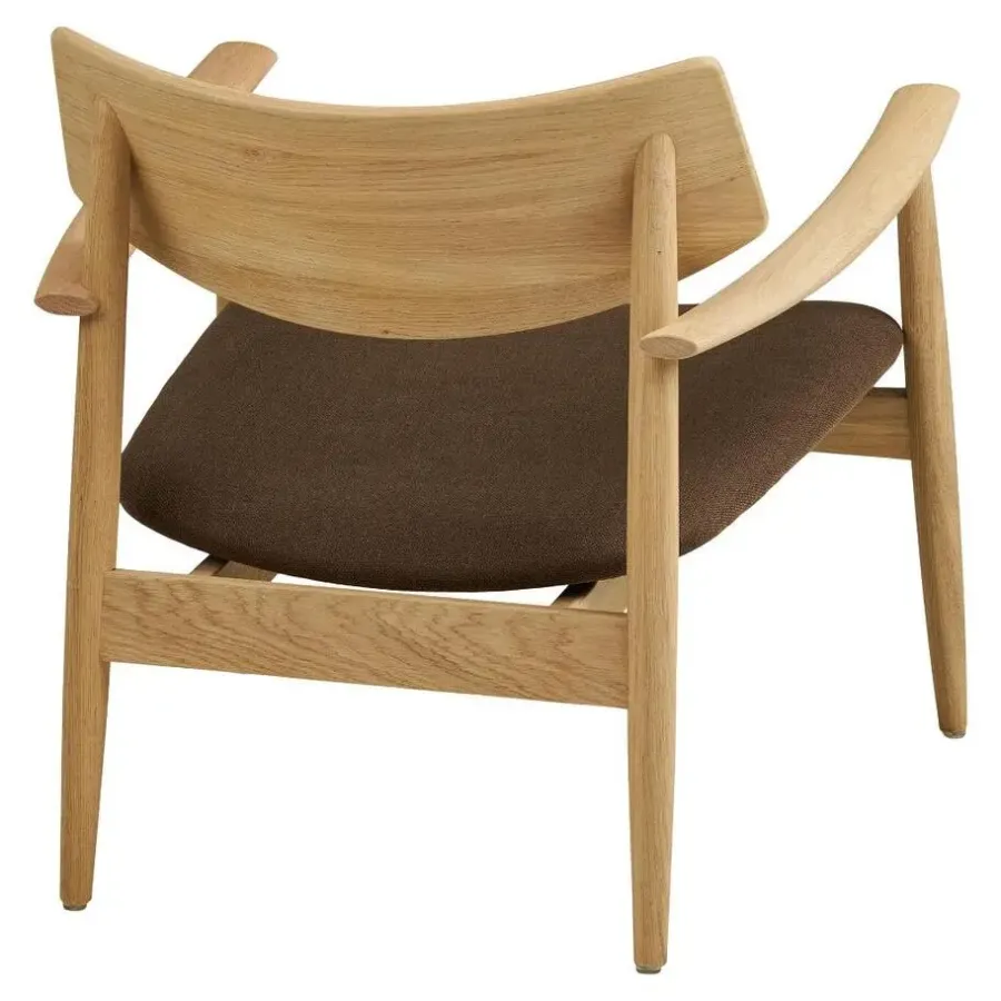 Merkloos Hioshop Gina fauteuil eik- bruin