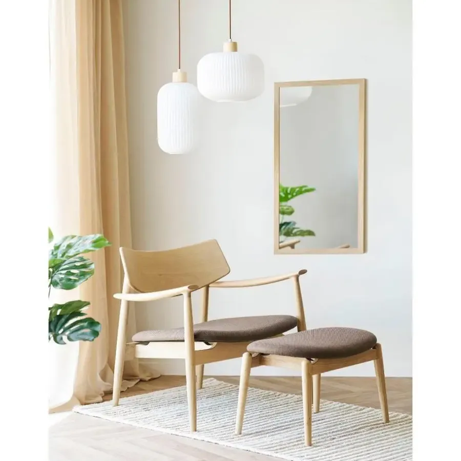 Merkloos Hioshop Gina fauteuil eik- bruin