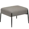 Merkloos Hioshop Glam Dan-Form poef bouclé lichtbruin