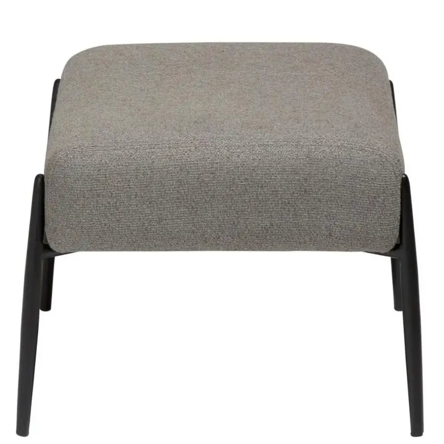Merkloos Hioshop Glam Dan-Form poef bouclé lichtbruin