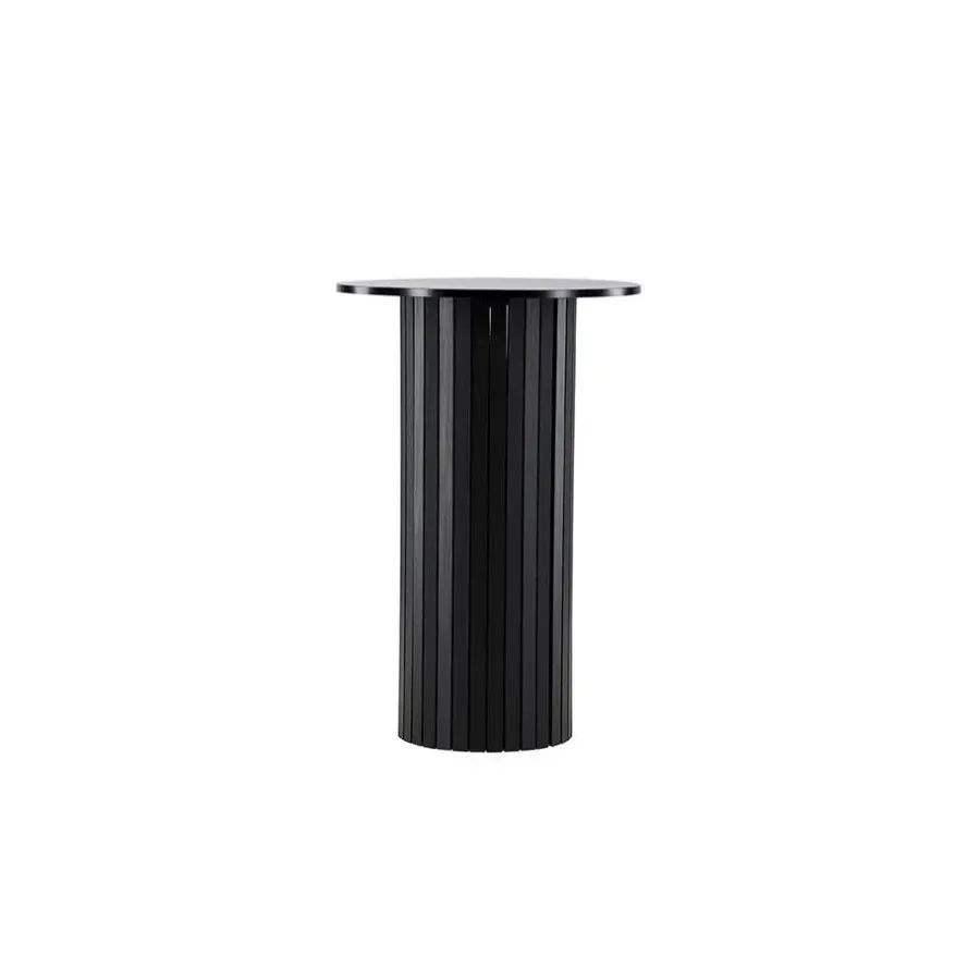 Hioshop Härön bartafel Ø70 cm zwart