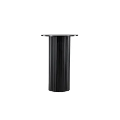 Hioshop Härön bartafel Ø70 cm zwart
