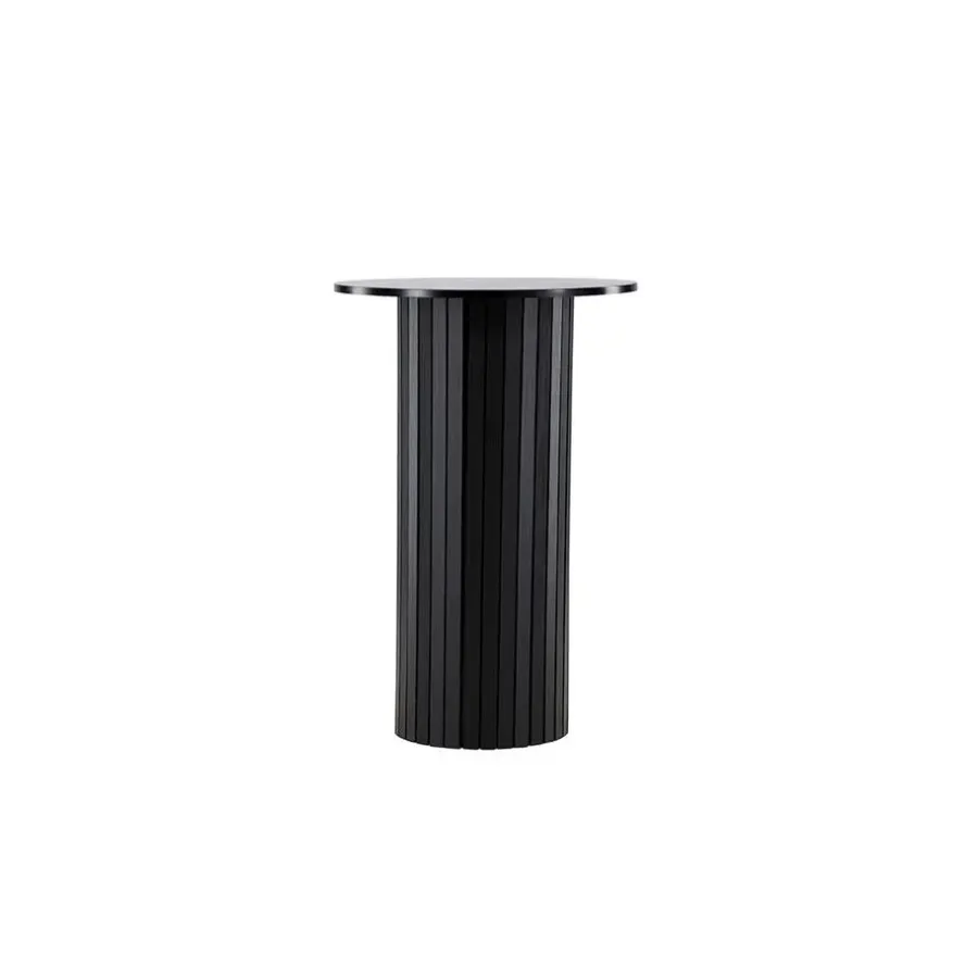 Hioshop Härön bartafel Ø70 cm zwart