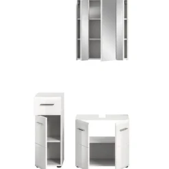 Merkloos Hioshop Ice badkamer I76 wit hoogglans- wit