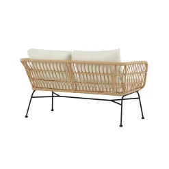 Loungebanken-Hioshop Isola tuinbank 3-persoons natuur