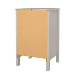 Hioshop Madrid nachtkastje 3 lades cashmere