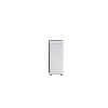 Hioshop NanoBad badkamerkast 1 deur- 1 legplank betonsteen decor- wit