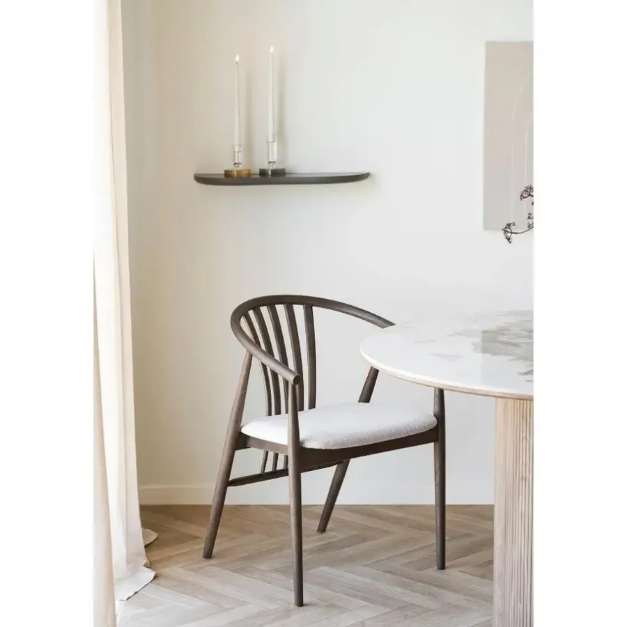 Merkloos Hioshop Nia wandplank bruin