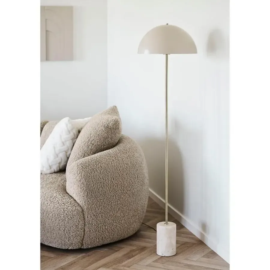 Merkloos Hioshop Olea vloerlamp beige