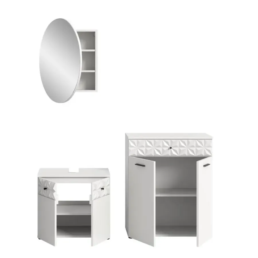 Merkloos Hioshop Prisma badkamer P8 wit