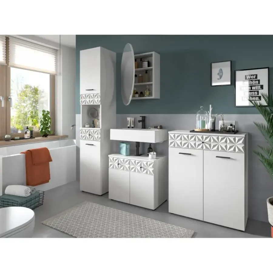Merkloos Hioshop Prisma badkamer P8 wit