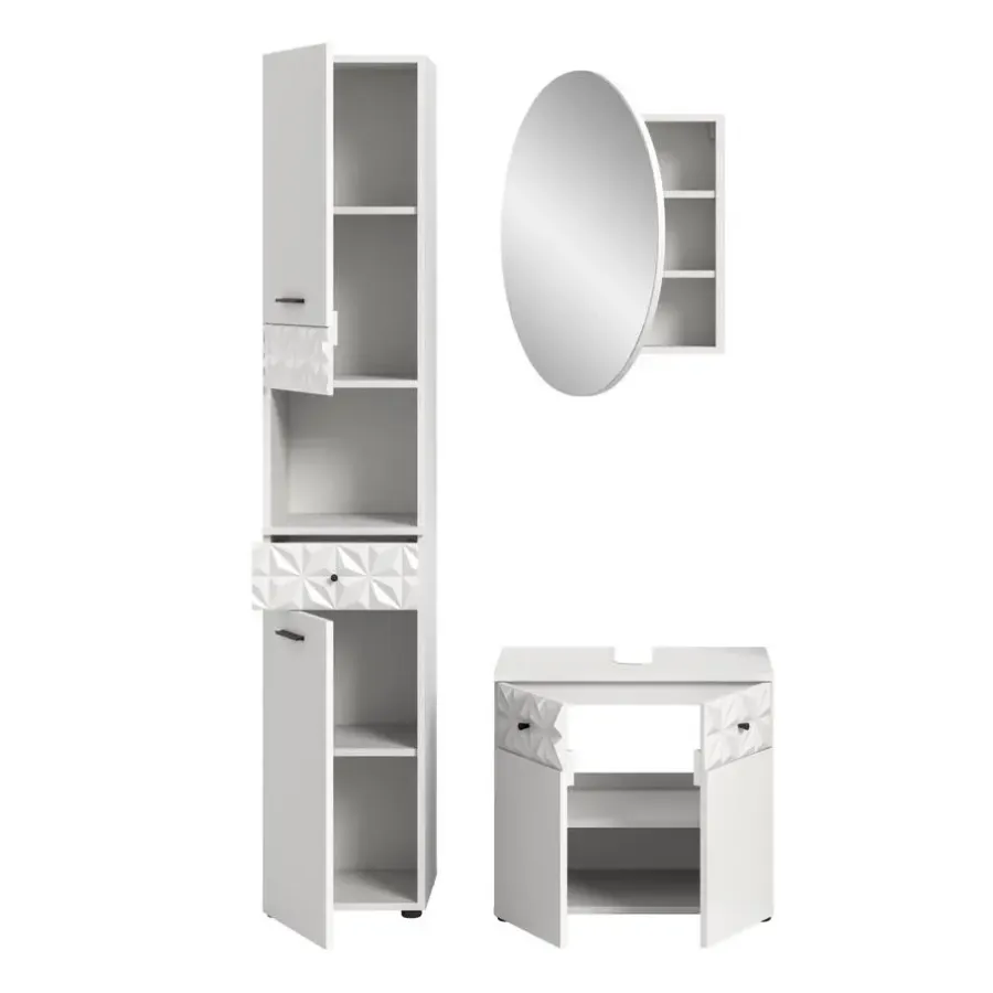 Merkloos Hioshop Prisma badkamer P4 wit