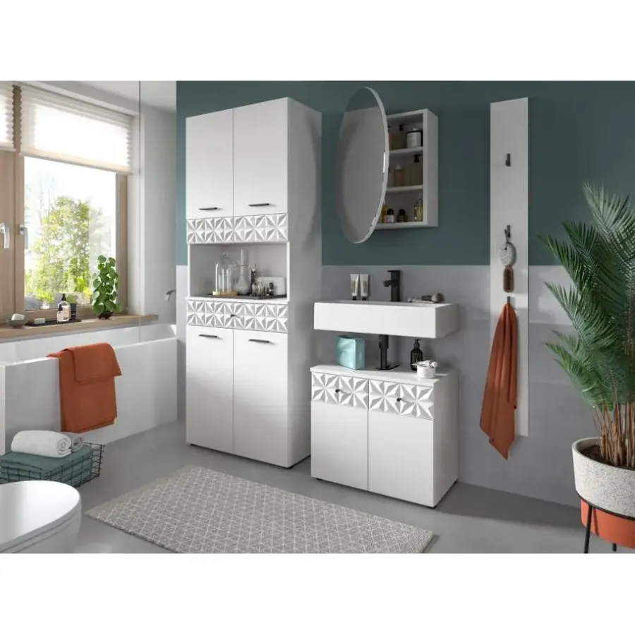 Merkloos Hioshop Prisma badkamer P6 wit
