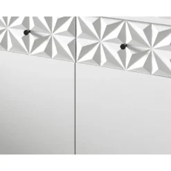 Wastafelkasten-Merkloos Hioshop Prisma wastafel 2 deuren wit