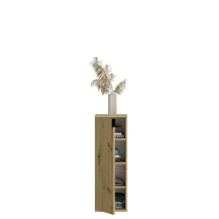 Hioshop ProjektX kommode 2+1 deuren 3 deuren eiken decor