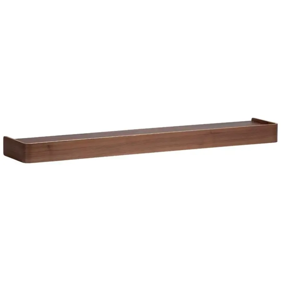 Wandplanken-Merkloos Hioshop Protopia Dan-Form wandplank fineer walnoot