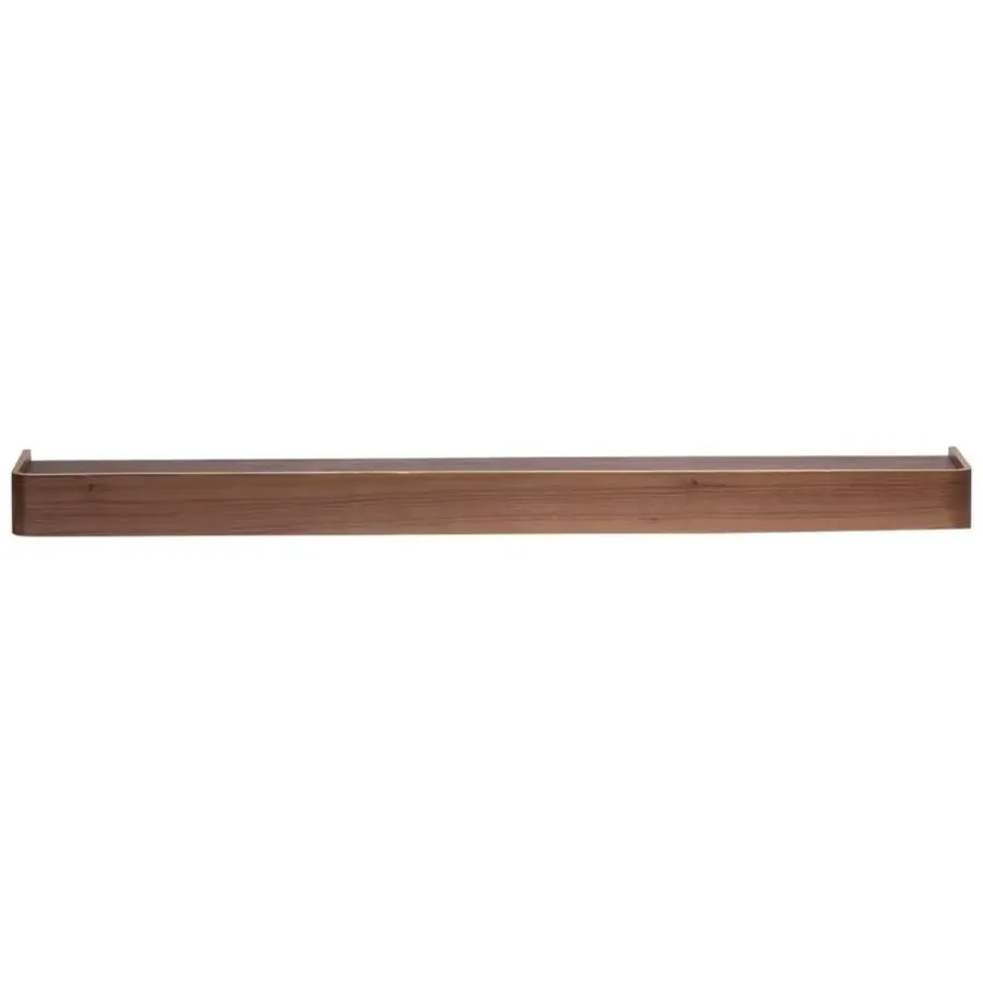 Wandplanken-Merkloos Hioshop Protopia Dan-Form wandplank fineer walnoot