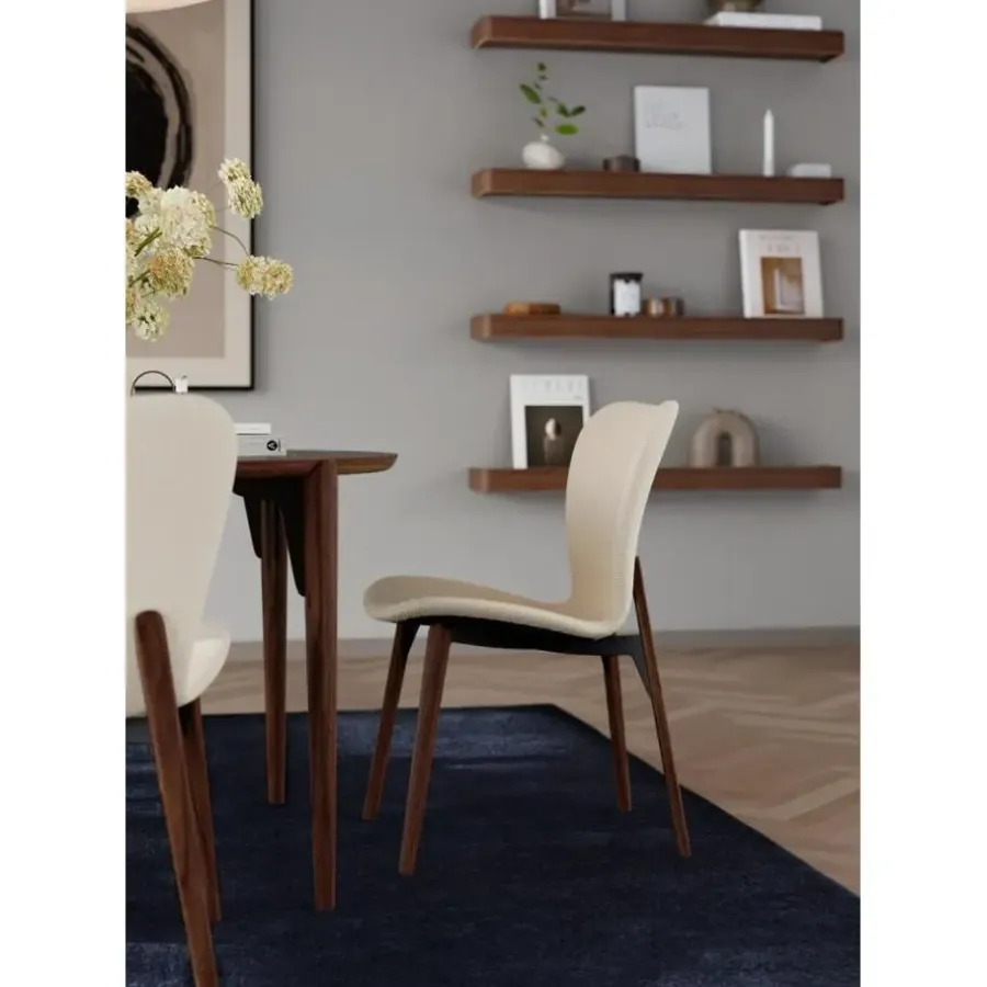 Wandplanken-Merkloos Hioshop Protopia Dan-Form wandplank fineer walnoot
