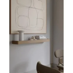 Merkloos Hioshop Protopia Dan-Form wandplank fineer eik