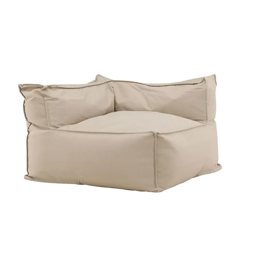 Zitzakken-Hioshop Rambo zitzak hoekdeel beige