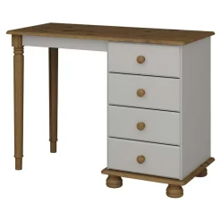 Kaptafels-Hioshop Richard kaptafel 4 laden bruin-grijs