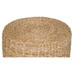 Hioshop Rivera poef Ø40cm natuur