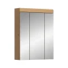 Merkloos Hioshop Scout spiegelkast 3 spiegeldeuren salvie decor- eiken decor