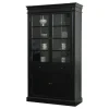 Buffetkasten-Hioshop Servieskast Mozart zwart dressoir met opzet
