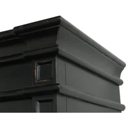 Buffetkasten-Hioshop Servieskast Mozart zwart dressoir met opzet
