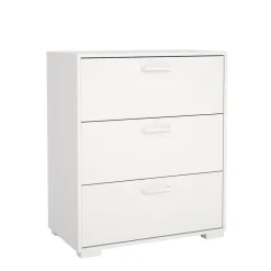 Ladekasten|Ladekasten-Hioshop Sofia ladekast 3 lades wit