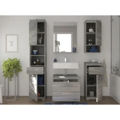Hioshop Soul spiegel bad 1 plank