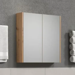 Spiegelkasten-Hioshop Touch spiegelkast eik decor