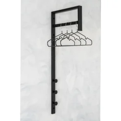 Kapstokken-Hioshop Trento kapstok zwart