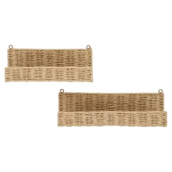Wandplanken-Hioshop Treviso Wandplank set van 2 natuur