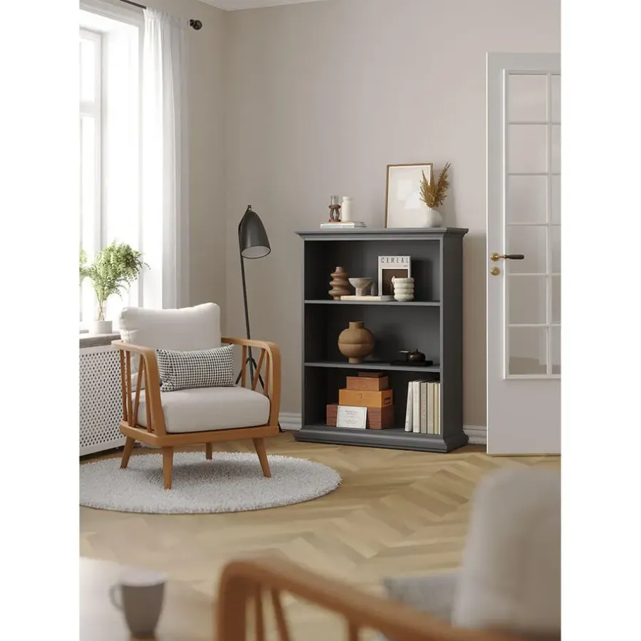 Hioshop Venedig wandkast grijs