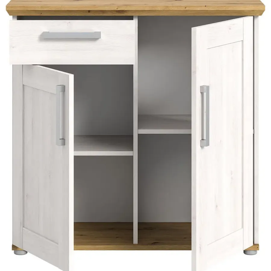 Dressoirs-Hioshop Verona dressoir 1 lade 2 deuren lariks decor