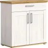 Schoenenkasten-Hioshop Verona schoenenkast 1 lade 2 deuren lariks decor