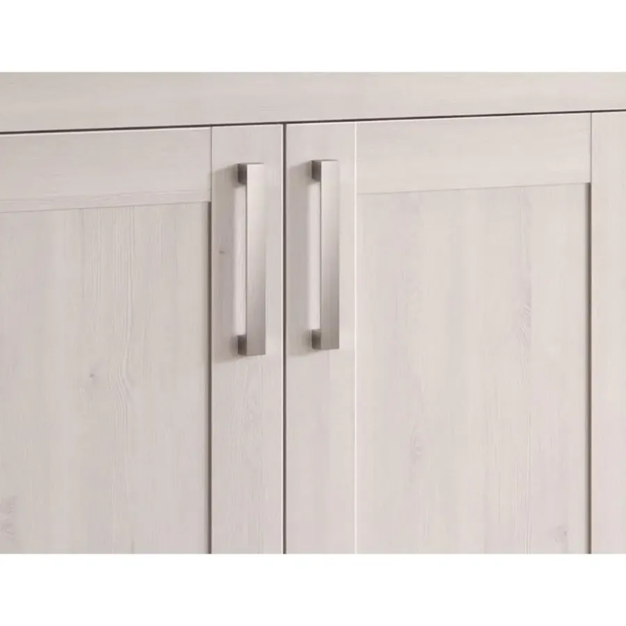 Schoenenkasten-Hioshop Verona schoenenkast 1 lade 2 deuren lariks decor