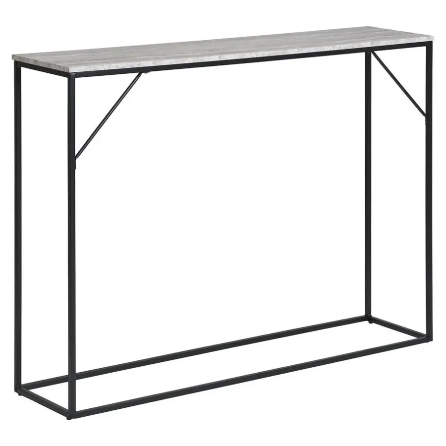 Sidetables-Hioshop Vita sidetable 1 plank travertin decor