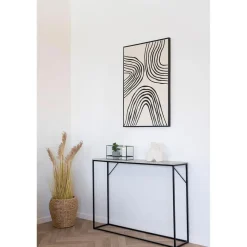 Sidetables-Hioshop Vita sidetable 1 plank travertin decor
