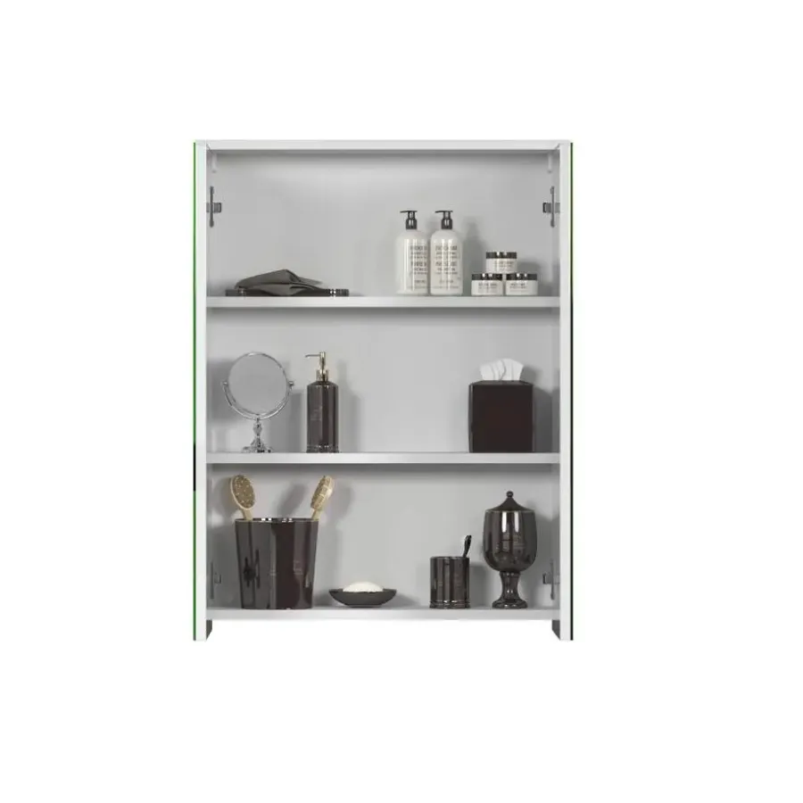 Spiegelkasten-Hioshop Wons spiegelkast wit