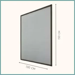 Raam En Deurhorren-HIXA Raamhor 130x150 anti-insect 3 stuks