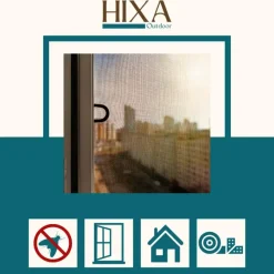 Raam En Deurhorren-HIXA Raamhor 130x150 anti-insect 3 stuks